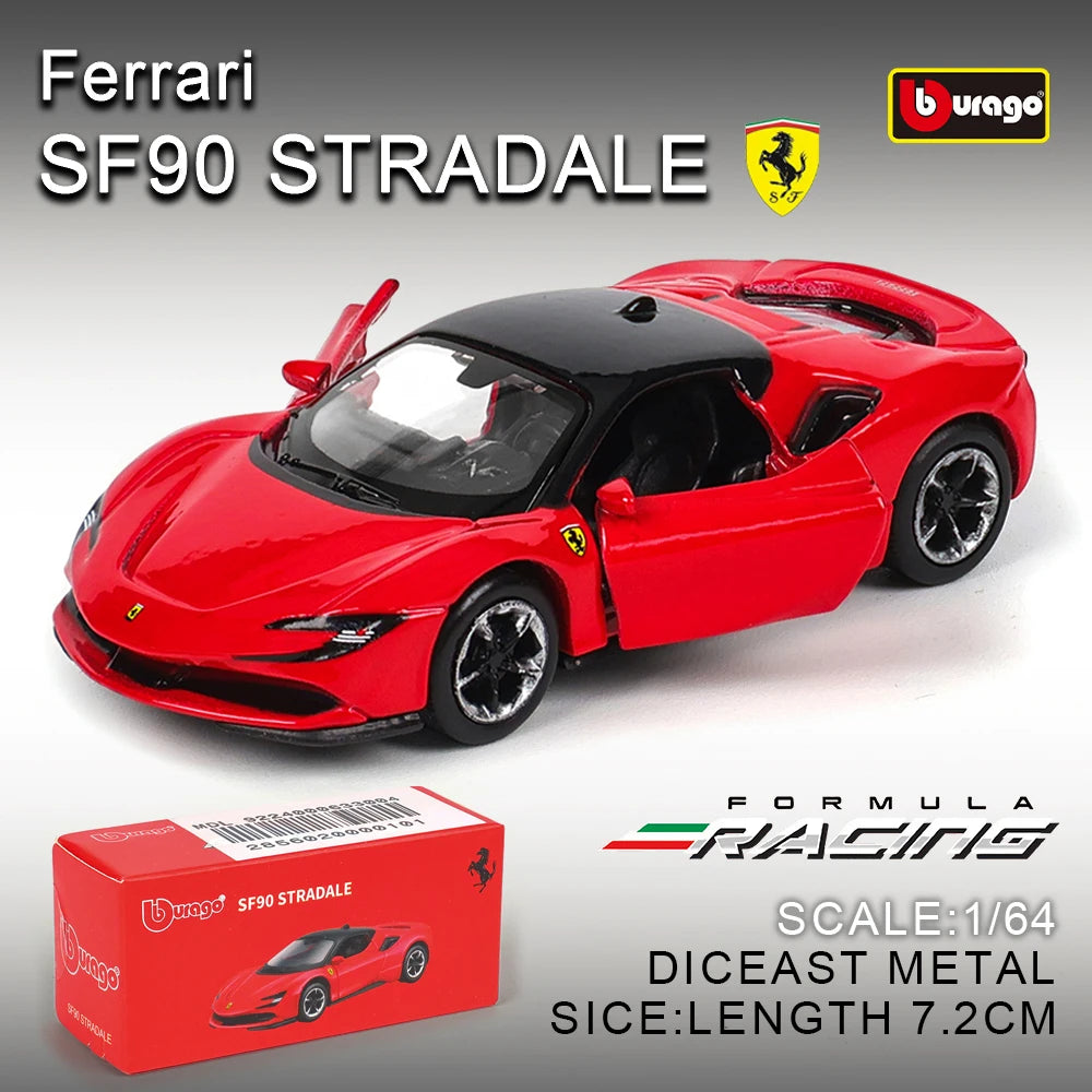 Diecast Car – 1:64 Metal Pull-Back Toy