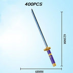 Samurai Sword Building Blocks – Ninja Katana Model Set