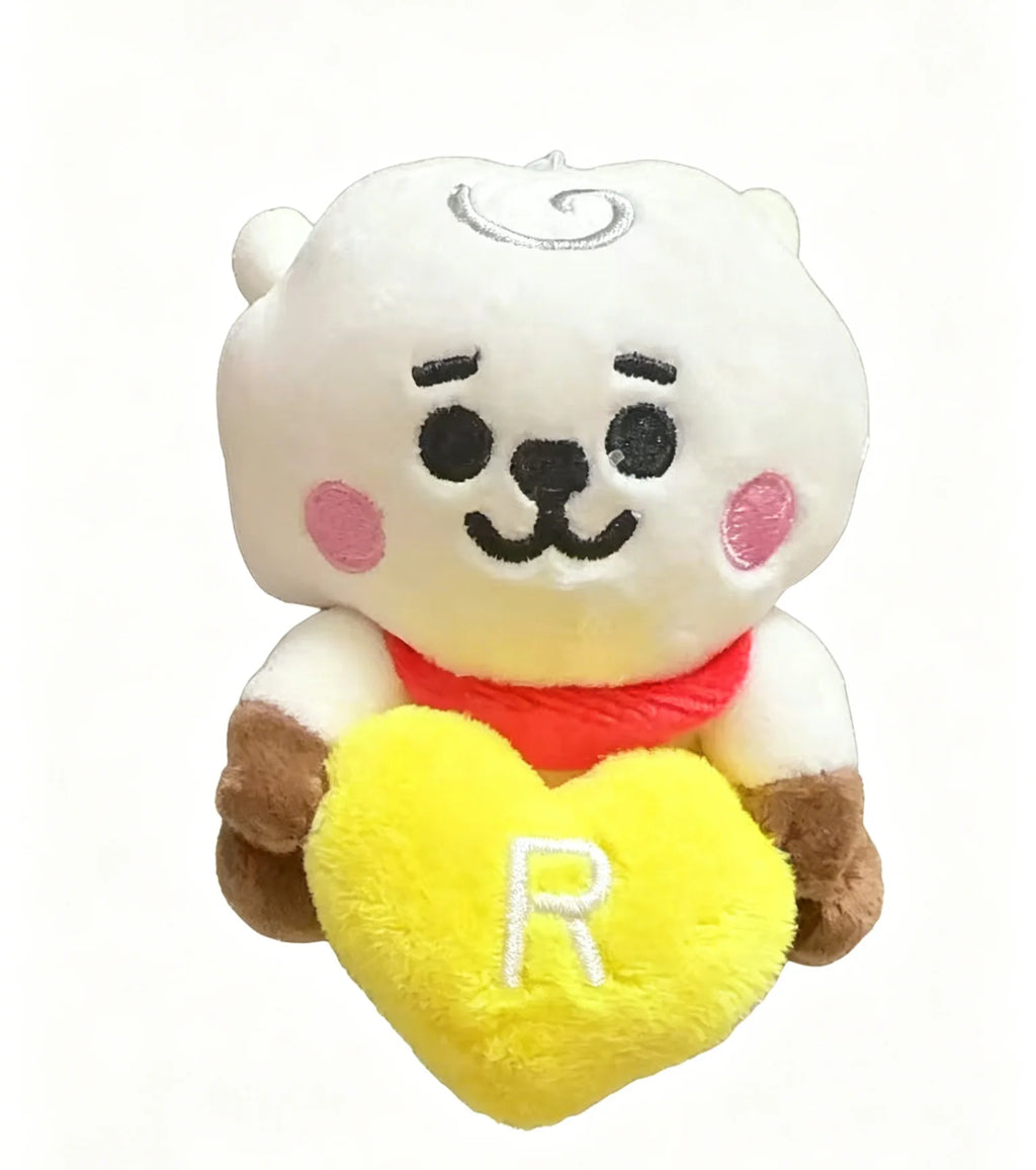 Hot B-T-21 Plush Toy Tata Koay Shooky Mang Cooky Cartoon Animal Backpack Key Mobile Phone Pendant Office Toys Friend Gift