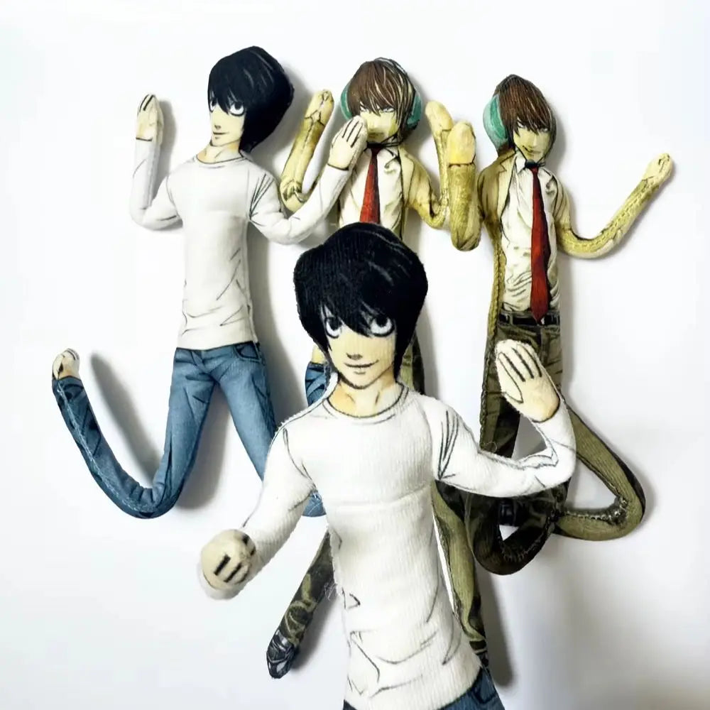Anime Plush Doll Soft Stuffed Toy Flexible Joint Room Decoration