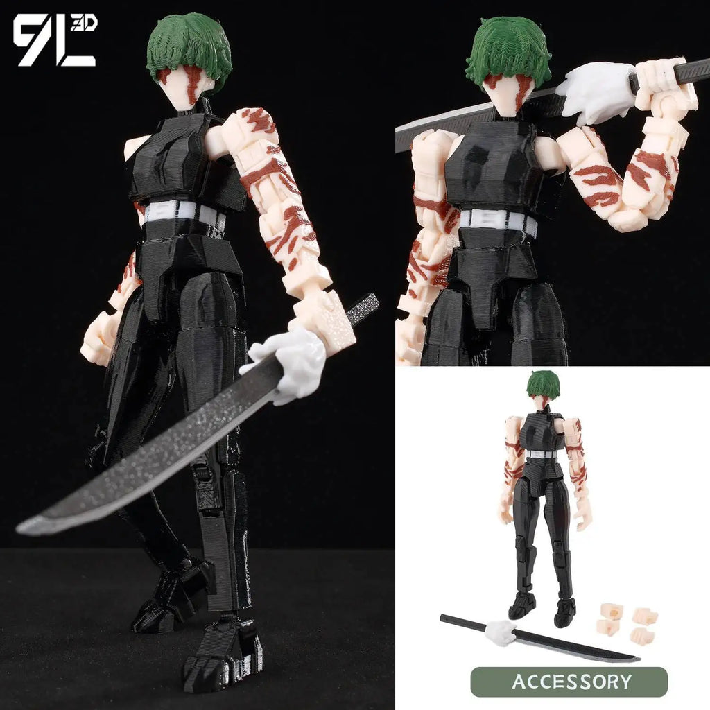 Anime Action Figure – Movable Display Model