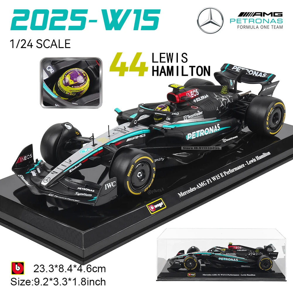 1:24 F1 Diecast Model Car – Metal Racing Collectible