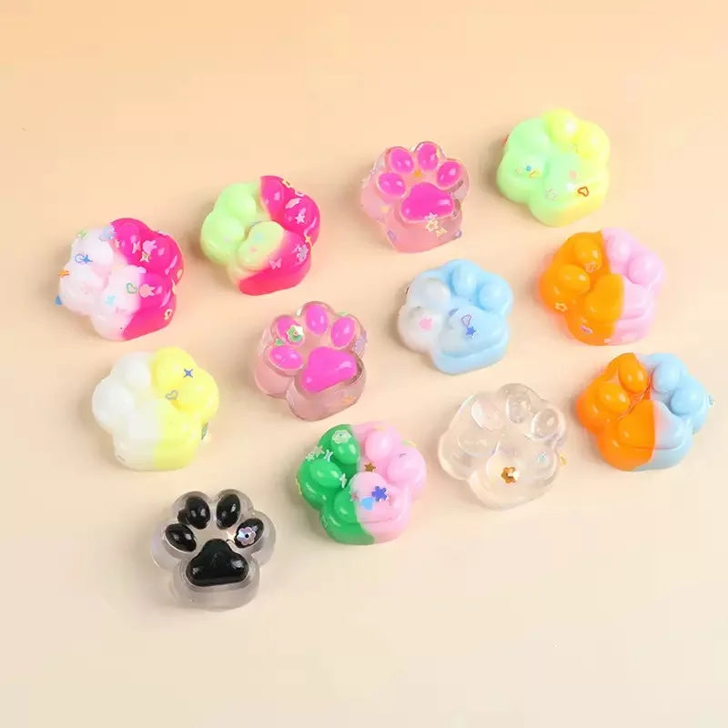 Cat Claw Fidget Toy – 10 Pack Colorful Stress Toys