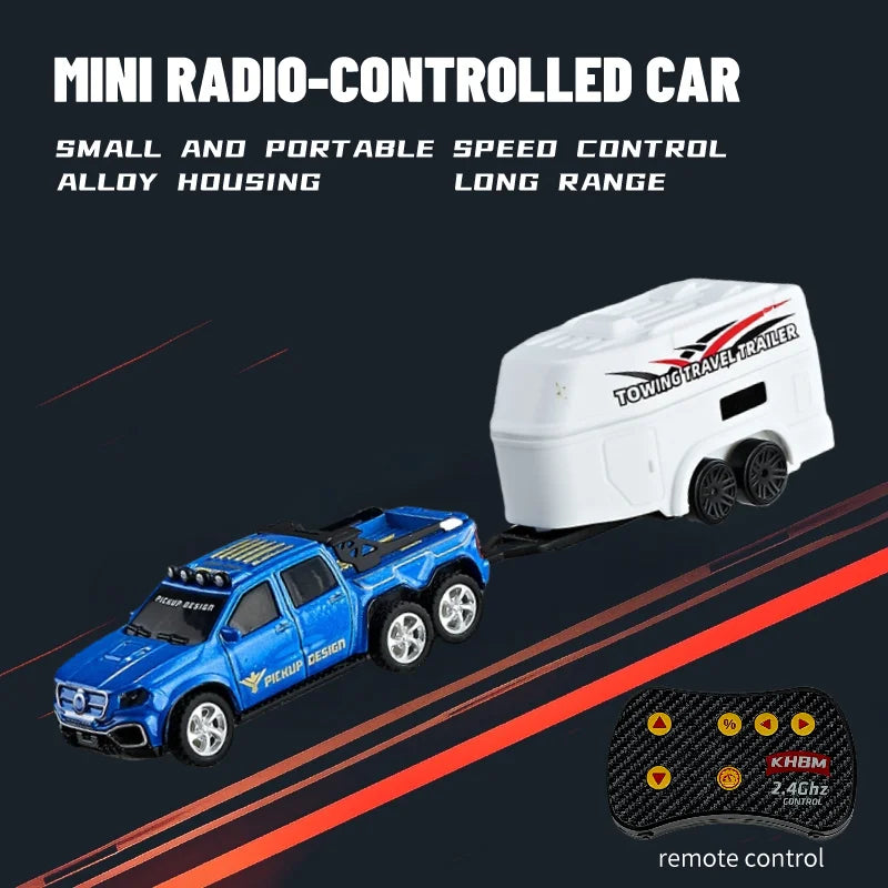 1:64 RC Car Mini Alloy Remote Control Vehicle