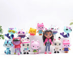 Anime Figure Set – 13-Piece Mini PVC Collectible Models