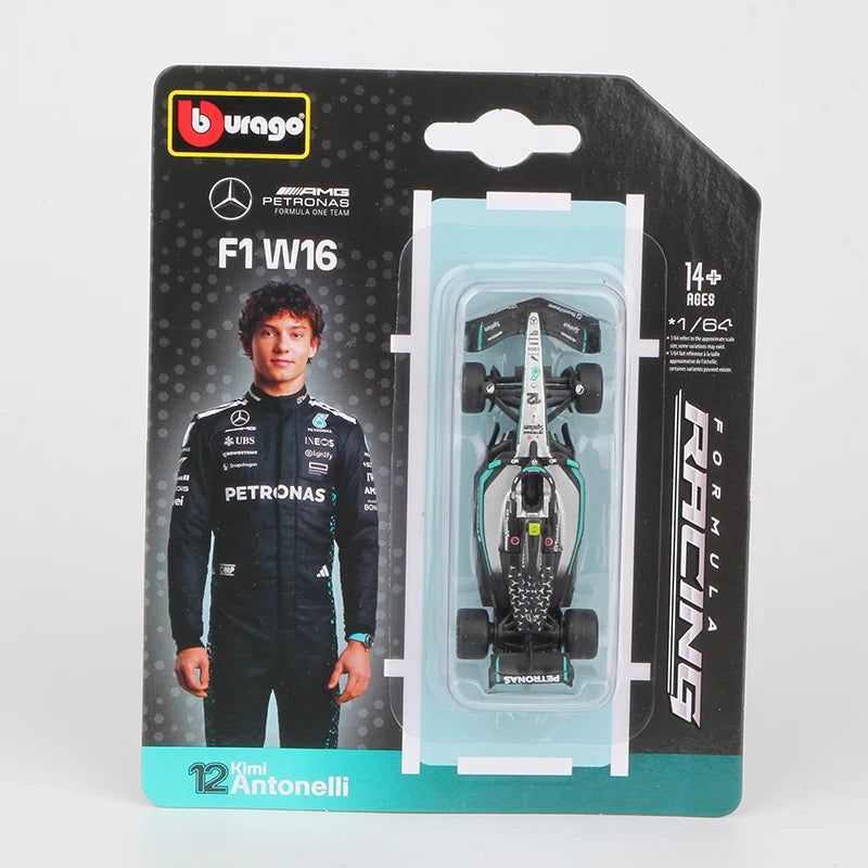 Formula Racing Diecast Car 1:64 Scale Alloy F1 Model