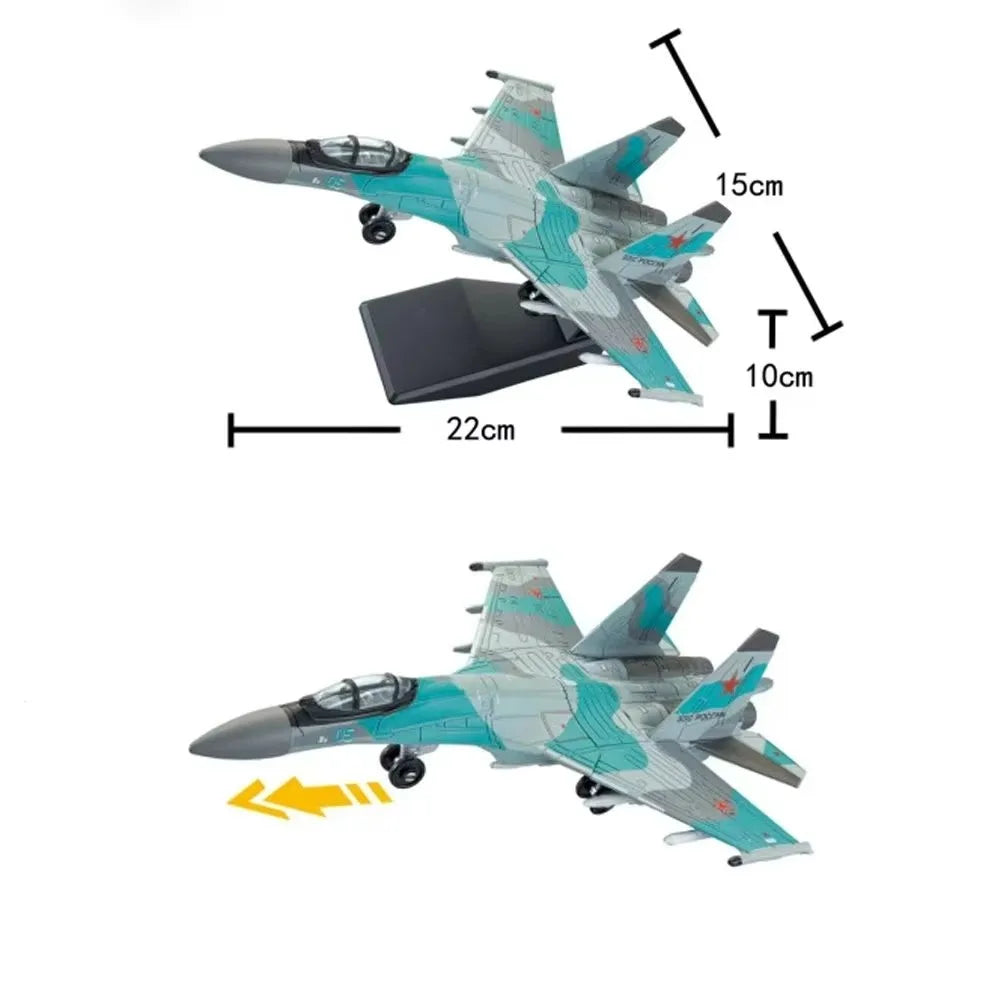 Military Aircraft Model – 1:72 Scale Fighter Plane