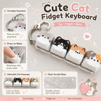 Animal Keychain – Cute Resin Key Ring & Bag Charm