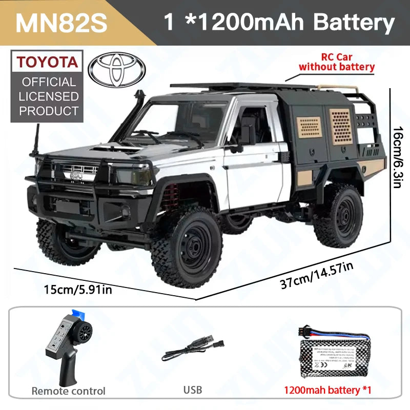 Remote Control Pickup Truck 4WD Off-Road Climbing RC Truck