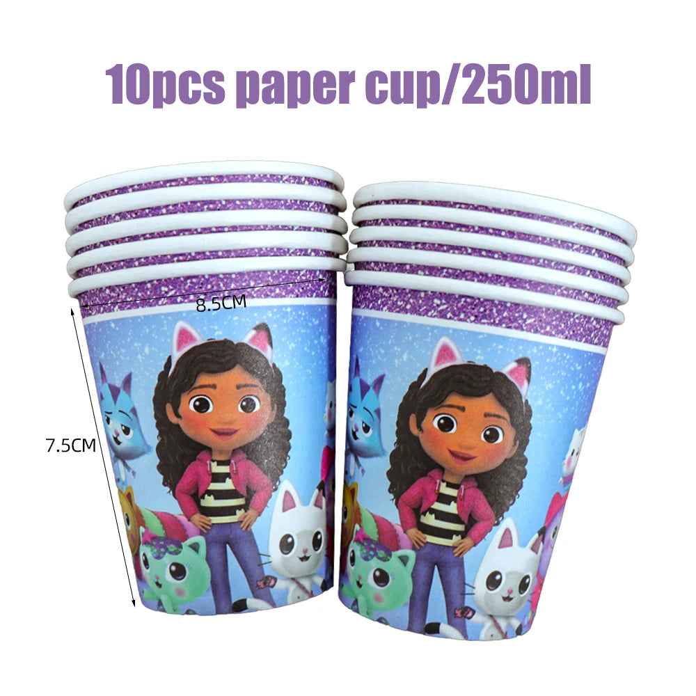 Birthday Party Supplies – Kids Tableware & Decoration Set