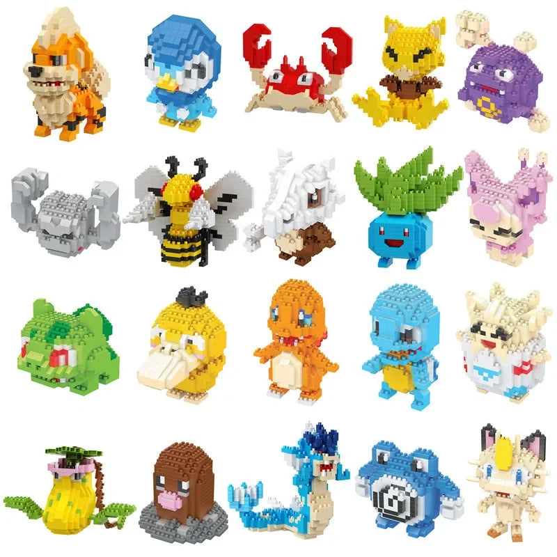 Mini Building Blocks DIY Character Assemble Model Set