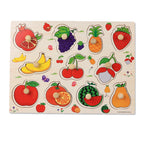 Wooden Montessori Puzzle – Baby Learning Board