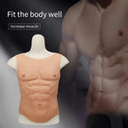 Silicone Muscle Chest Enhancer – Realistic Abs Cosplay Pad