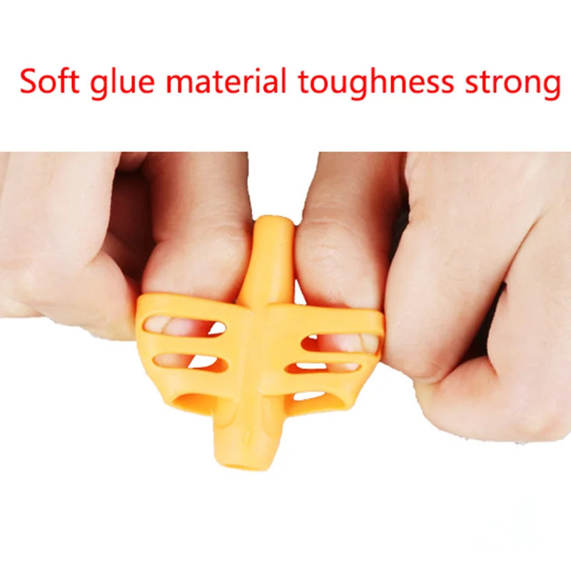 Pencil Grips for Kids – Soft Two-Finger Writing Grip 3-Pack
