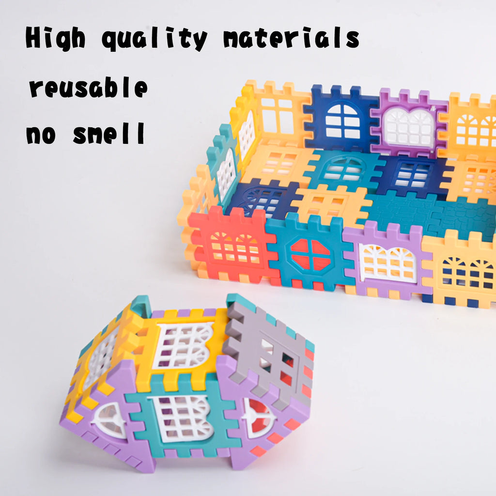 Large House Building Blocks – DIY Construction Set