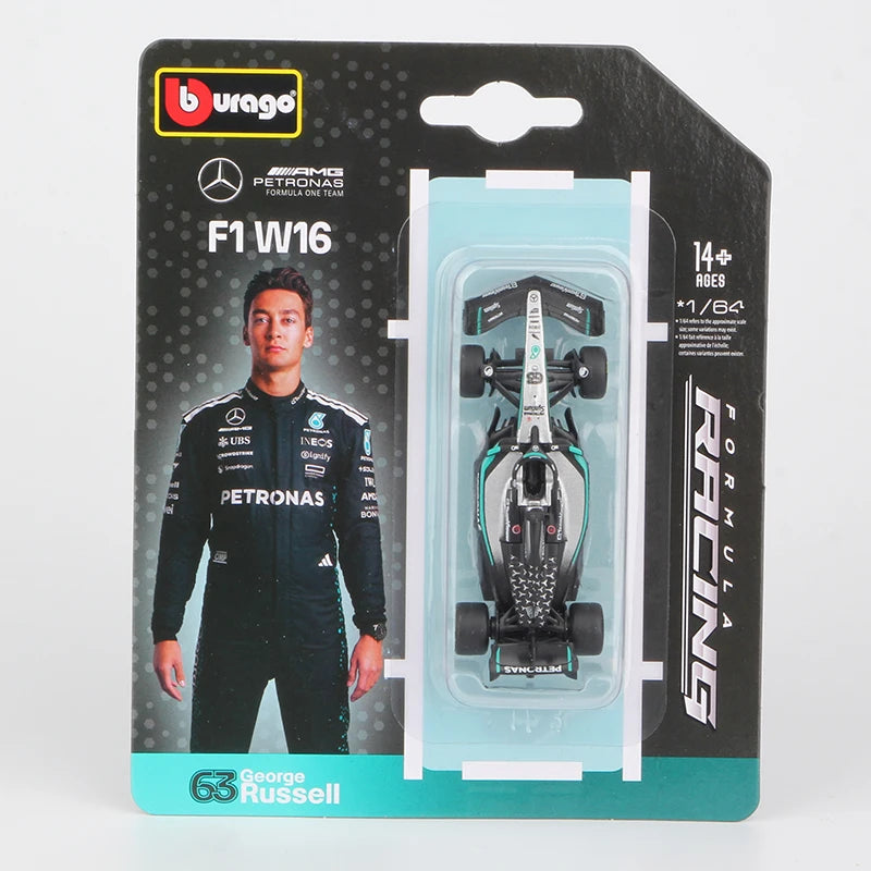 Diecast Racing Car – 1:64 Metal Formula Model