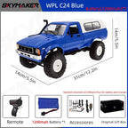 RC Rock Crawler 1:16 4WD Off Road Climbing Truck with LED