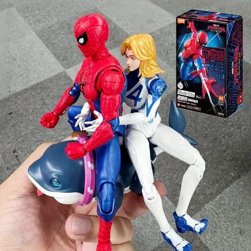 Superhero Model Kit Assembled Collectible Display Figure