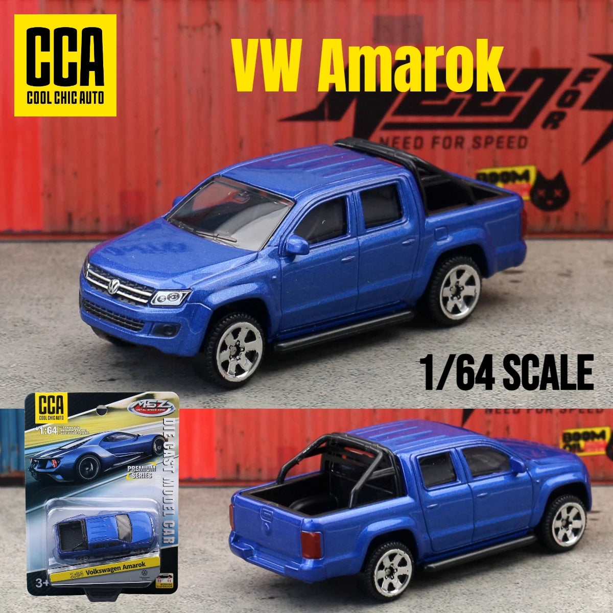 Diecast Car Model 1:64 Scale Metal Collectible Toy