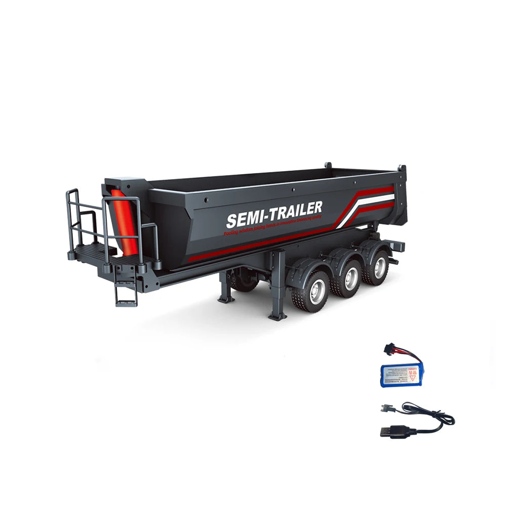 RC Engineering Truck 1:18 19CH Remote Control Tractor Trailer