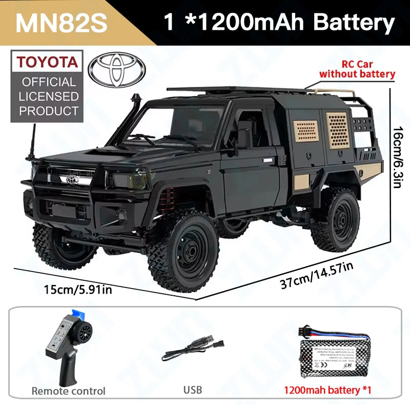 Remote Control Pickup Truck 4WD Off-Road Climbing RC Truck