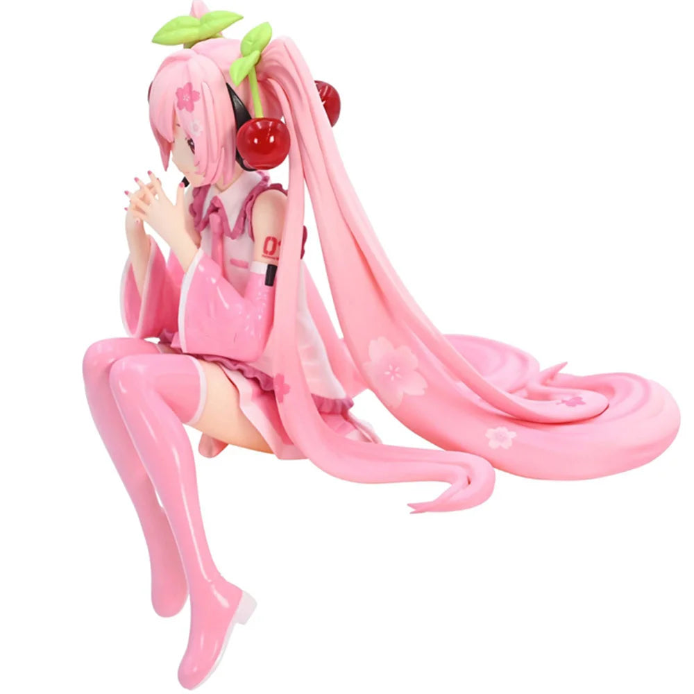 Anime Figure – Pink PVC Cherry Blossom Collectible Model