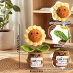 Custom Crochet Dolls Handmade Pocket Hug Animal Positive Plant Bespoke Unique Knitted Doll Plush Toy Gift for The One I Love