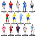 Football Action Figure 18-20cm Soccer Player Collectible Model