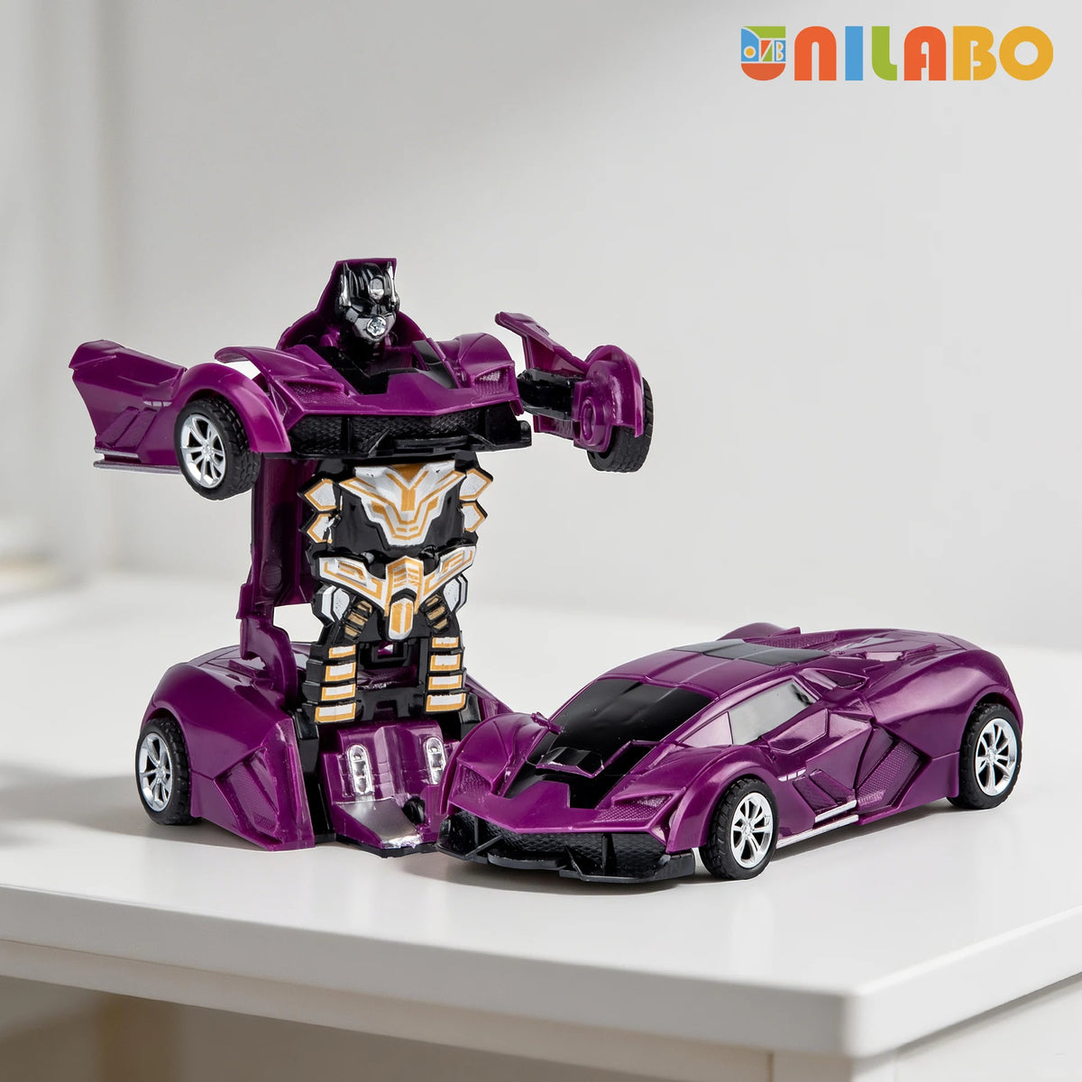 Transformable Robot Car – Diecast Toy