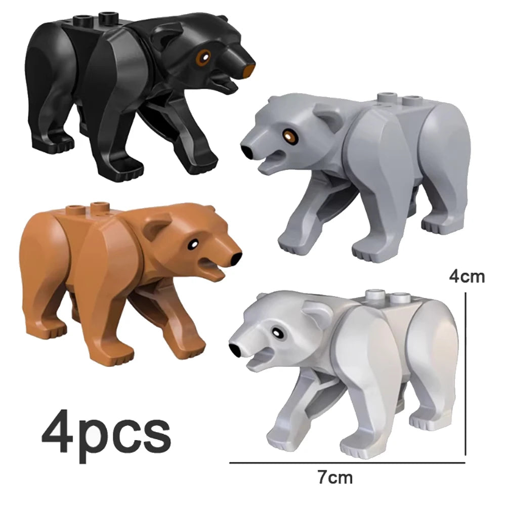 Animal Building Blocks – Mini Wildlife Set