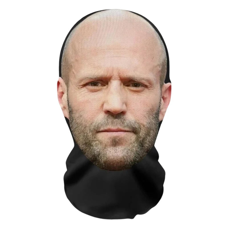 1/2/5PCs Funny 3D Elastic Realistic Celebrity Mask Visualized Masks Full Face Cosplay Balaclava Halloween Party Props Headcovers