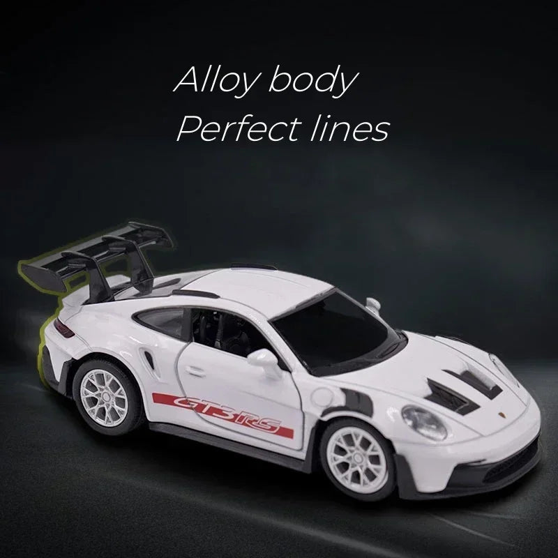 Diecast Sports Car – 1:36 Metal Racing Toy