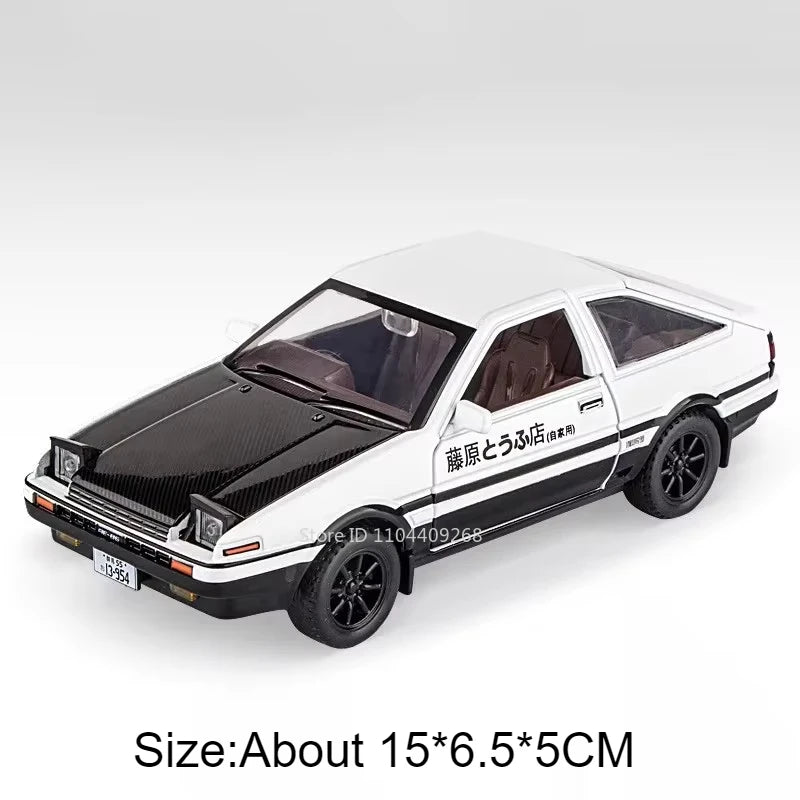 1:30 Diecast Car – Alloy Pull Back Model with Sound & Lights