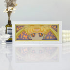 3D LED Shadow Box Light Paper Night Light Remote Control