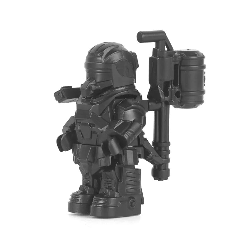 Halloween Building Blocks – Small Brick Ghost & Skeleton Model