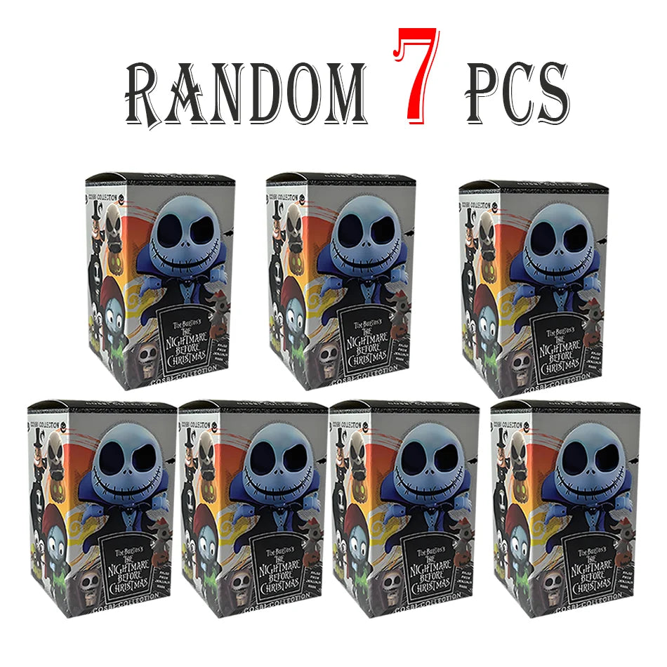 The Nightmare Before Christmas Blind Box Hot Figures Jack Sally Cosbi Collectible Figurine Doll Friend Birthday/Christmas Gifts