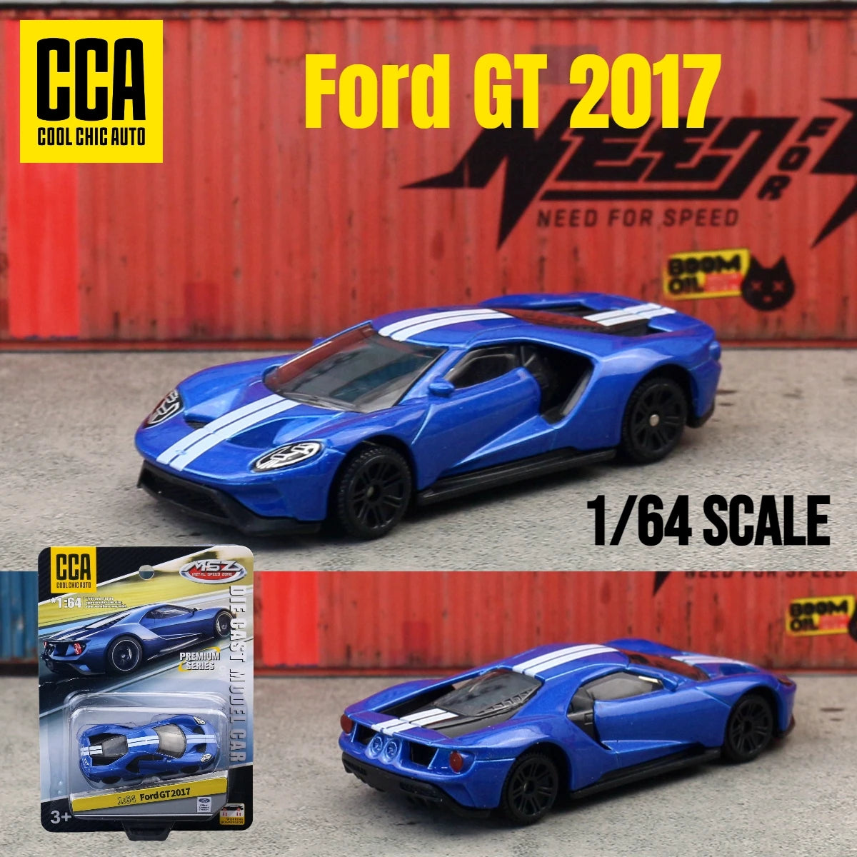 Diecast Car Model 1:64 Scale Metal Collectible Toy
