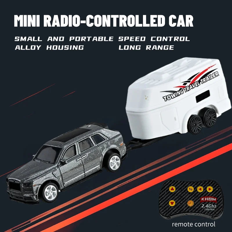 1:64 RC Car Mini Alloy Remote Control Vehicle