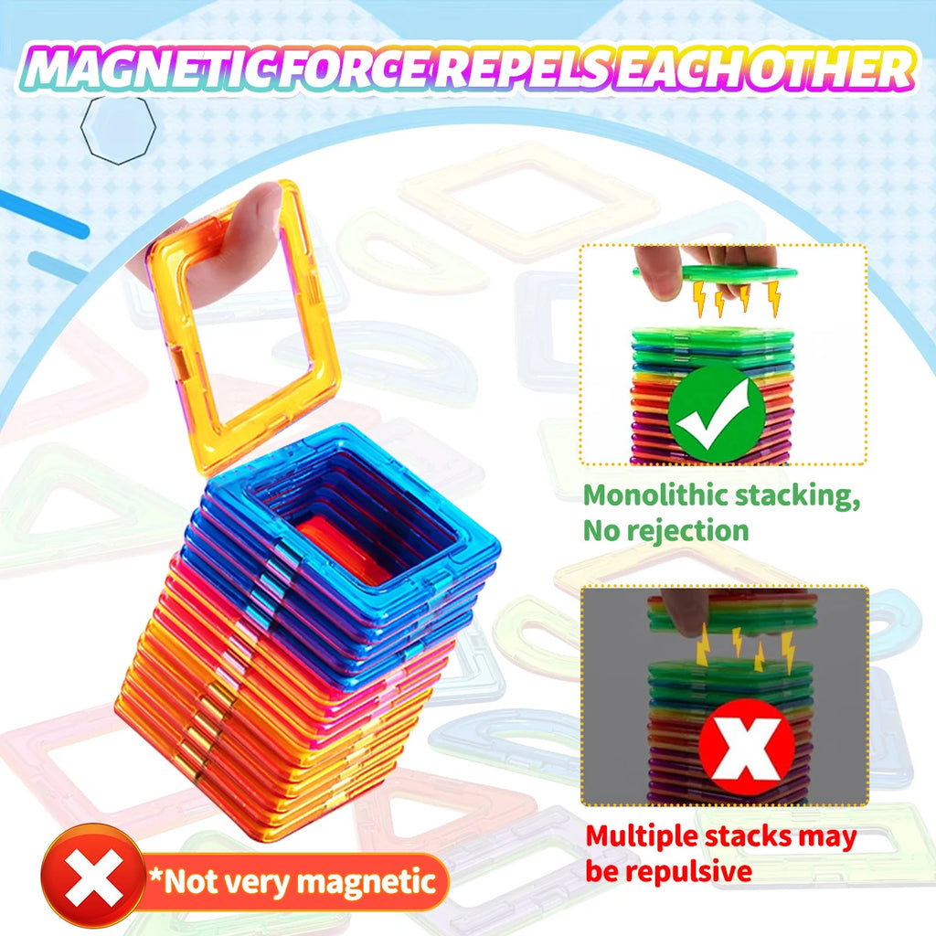 Magnetic Building Blocks – STEM Construction Set for Kids