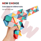 Magic Snake Puzzle Rainbow Transformable Fidget Toy