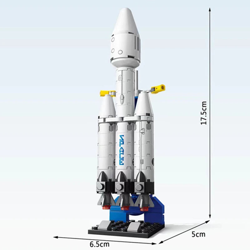 Space Rocket Building Blocks – Manned Spacecraft Model Kit
