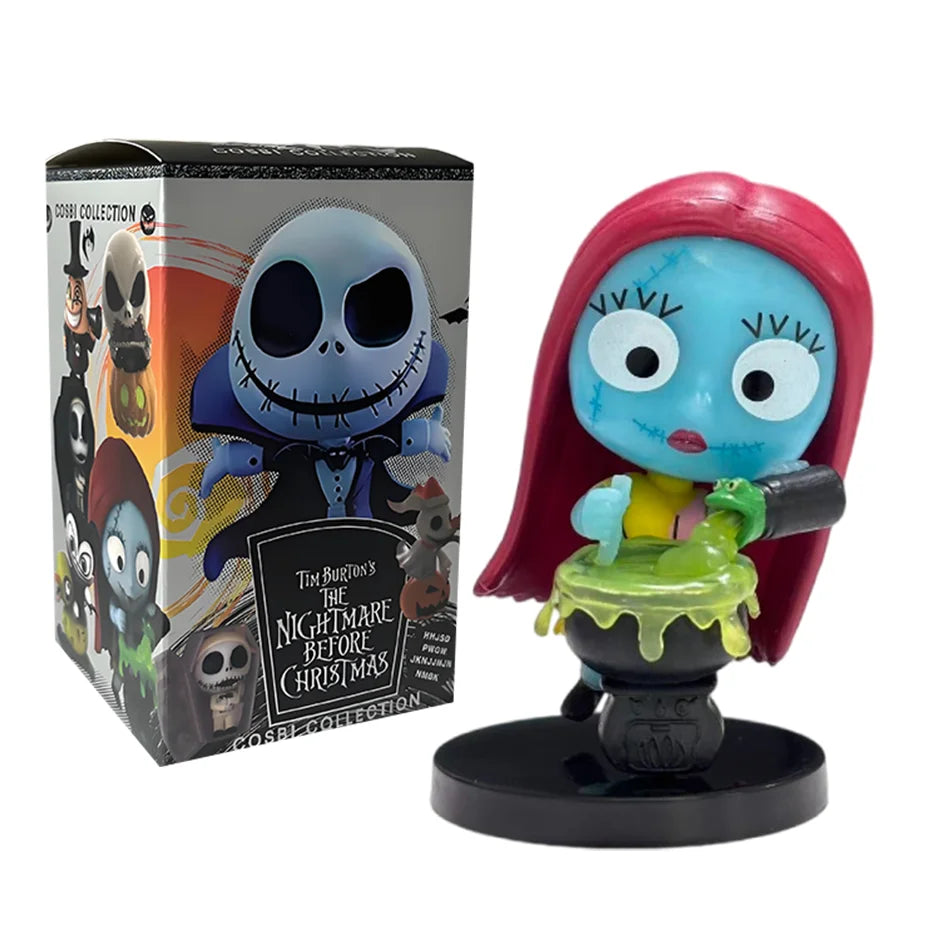 The Nightmare Before Christmas Blind Box Hot Figures Jack Sally Cosbi Collectible Figurine Doll Friend Birthday/Christmas Gifts