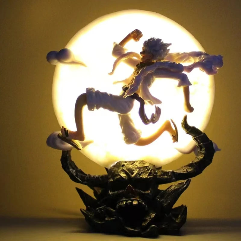 Anime Action Figure – 14cm PVC Statue with Moon Light