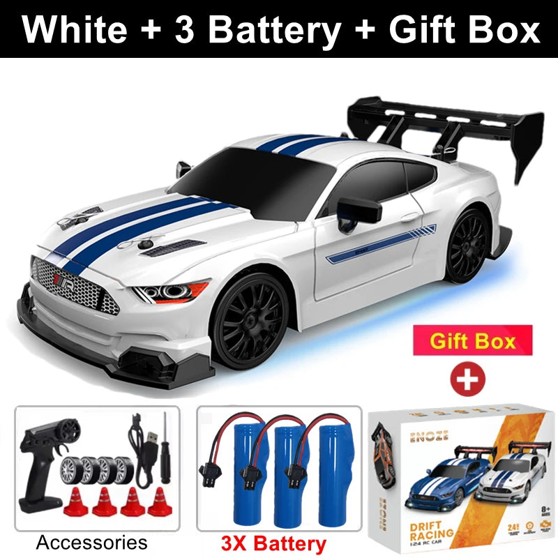 RC Drift Car 1:24 4WD Remote Control Racing Car