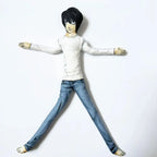 Anime Plush Doll Soft Stuffed Toy Flexible Joint Room Decoration