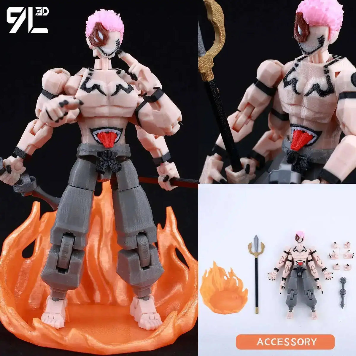 Anime Action Figure – Movable Display Model