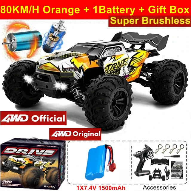 4WD RC Car – High Speed Off Road Buggy Truck for Racing