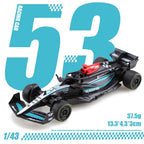 Diecast Racing Car – 1:43 Metal Formula Pullback Toy Car
