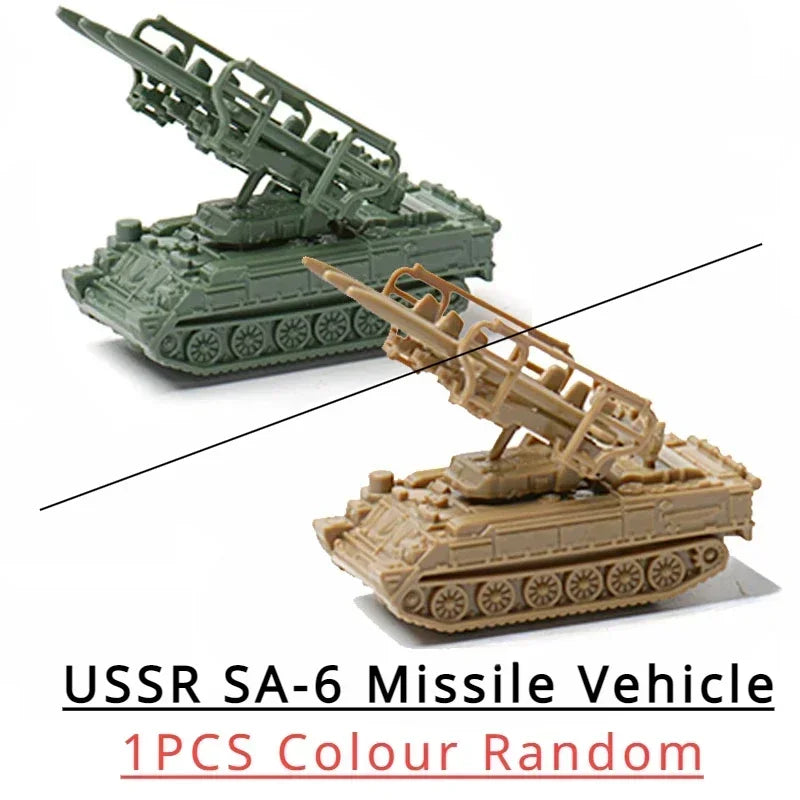 Tank Model Kit – 1:144 Scale Military Tank Set