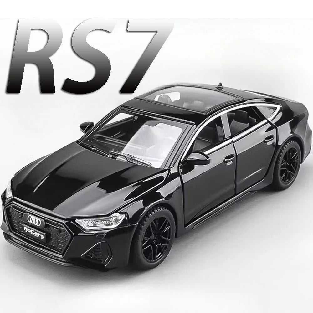 Diecast Sports Car – 1:32 Alloy Pull-Back Toy